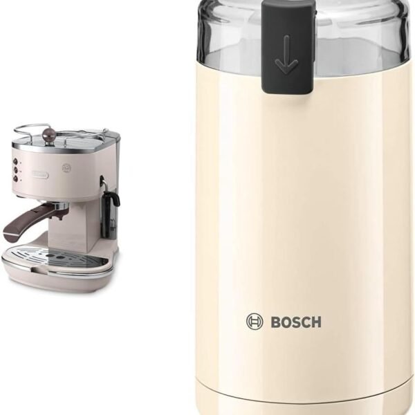 De'Longhi Icona Vintage ECOV 311.GR – Espresso Siebträgermaschine im RetroLook, Espressomaschine mit manuellem Milchaufschäumer, für Kaffeepulver oder ESE Pads, 1,4 l Wassertank, grün