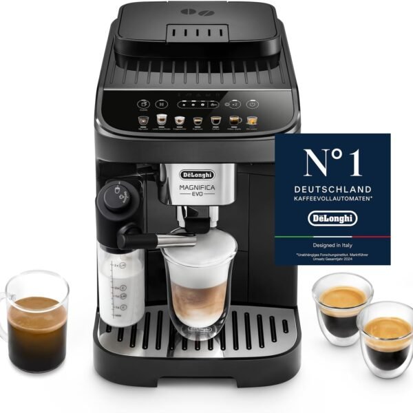 De'Longhi Magnifica Evo - Kaffeevollautomat 7 Getränke Schwarz