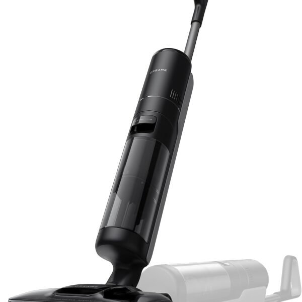 dreame H12 Pro FlexReach Nass- und Trockensauger, Flaches 180°-Design, Trocknung in 5 Minuten, 18.000 Pa Saugkraft, 90 °C Heißwäsche