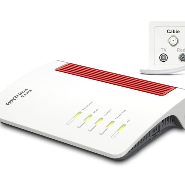 FRITZ!Box 6670 Cable – Wi-Fi 7 Kabelrouter mit DOCSIS 3.1, Zigbee & 2.5-Gbit-LANo