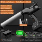 Akku-Kartuschenpresse für Silikon & Klebstoff – Elektrische Kartuschenpistole