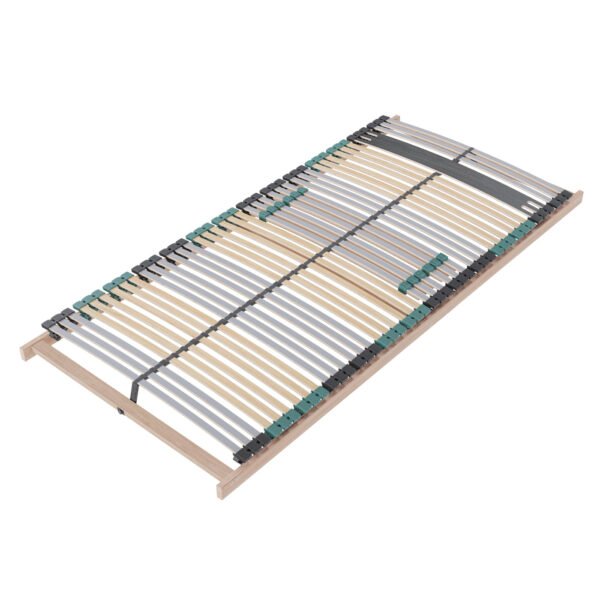 Lattenrost 140x200 Premium Strong bis 200Kg, Kopfteil verstellbar, 7-Zonen-Lattenrost mit 42 Latten, Made in Germany, extra stabil aus Buchenholz