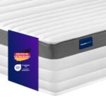 Traumnacht Exklusiv 7-Zonen 1.000er Tonnentaschenfederkernmatratze, Stiftung Warentest Testurteil Gut - Ausgabe 10/2023, 23 cm Premiumhöhe, Öko-Tex